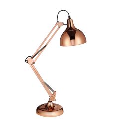 Eglo Borgillio lampa biurkowa 1x40 W miedź 94704