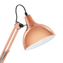 Eglo Borgillio lampa biurkowa 1x40 W miedź 94704
