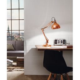 Eglo Borgillio lampa biurkowa 1x40 W miedź 94704