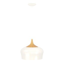 Eglo Obregon lampa wisząca 1x60 W beżowa 95383