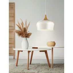 Eglo Obregon lampa wisząca 1x60 W beżowa 95383
