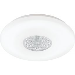 Eglo Capasso plafon 1x24W chrom/biały 96026