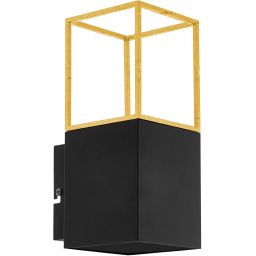 Eglo Montebaldo kinkiet 1x5W czarny/złoty 97735