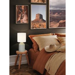 Eglo Bellariva lampa stołowa 1x40 W szara 97774