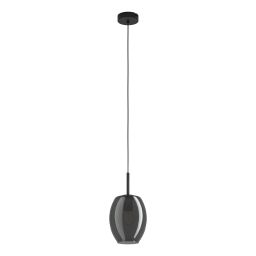 Eglo Cadaques lampa wisząca 1x60 W czarna 98582