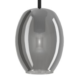 Eglo Cadaques lampa wisząca 1x60 W czarna 98582