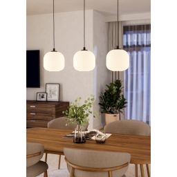 Eglo Mantunalle lampa wisząca 3x40 W biała 99367