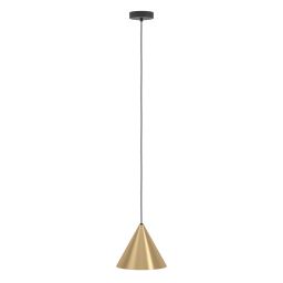 Eglo Narices lampa wisząca 1x40 W czarna-złota 99591