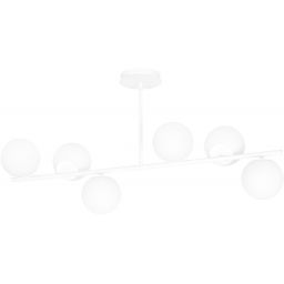 Emibig Bior lampa podsufitowa 6x10 W biała 1021/6