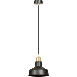 Emibig Ibor lampa wisząca 1x15 W czarna-złota 1042/1