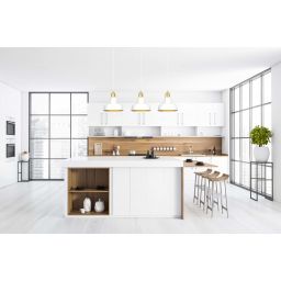 Emibig Ibor lampa wisząca 3x15 W biała-złota 1043/3