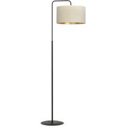 Emibig Hilde lampa stojąca 1x15 W biała-czarna-złota 1052/LP1