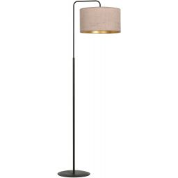 Emibig Hilde lampa stojąca 1x15 W czarna-różowa-złota 1053/LP1