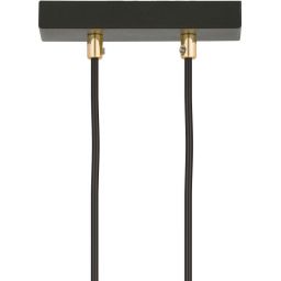 Emibig Glam lampa wisząca 1x10 W czarna-opal 1112/1