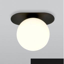 Emibig Plaza lampa podsufitowa 1x10 W czarna-opal 1118/1