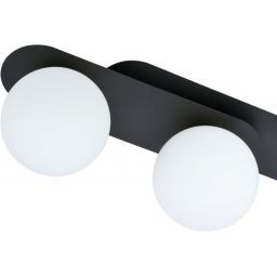 Emibig Plaza lampa podsufitowa 3x10 W czarna-opal 1118/3