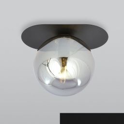 Emibig Plaza lampa podsufitowa 1x10 W czarna-grafitowa 1119/1