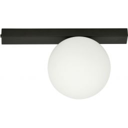 Emibig Fit lampa podsufitowa 1x10 W czarna-opal 1124/1