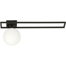 Emibig Imago lampa podsufitowa 1x10 W czarna-opal 1130/1C