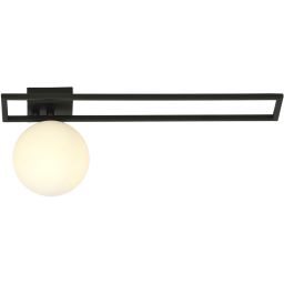 Emibig Imago lampa podsufitowa 1x10 W czarna-opal 1130/1C