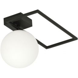 Emibig Imago lampa podsufitowa 1x10 W czarna-opal 1130/1D