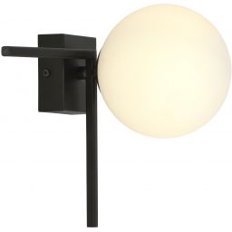 Emibig Imago lampa podsufitowa 1x10 W czarna-opal 1130/1G
