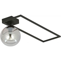 Emibig Imago lampa podsufitowa 1x10 W czarna-grafitowa 1131/1B