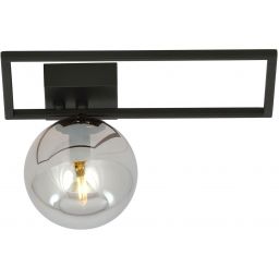 Emibig Imago lampa podsufitowa 1x10 W czarna-grafitowa 1131/1D