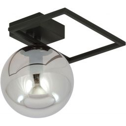 Emibig Imago lampa podsufitowa 1x10 W czarna-grafitowa 1131/1E