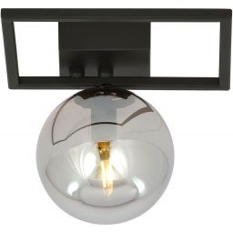 Emibig Imago lampa podsufitowa 1x10 W czarna-grafitowa 1131/1E