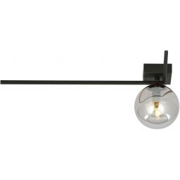 Emibig Imago lampa podsufitowa 1x10 W czarna-grafitowa 1131/1F