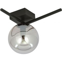 Emibig Imago lampa podsufitowa 1x10 W czarna-grafitowa 1131/1G
