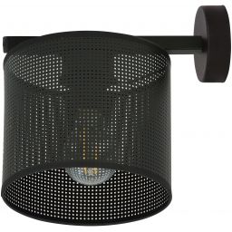 Emibig Jordan kinkiet 1x15 W czarny 1143/K1