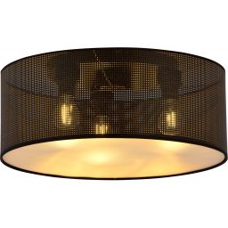 Emibig Aston plafon 3x15 W czarny 1148/3