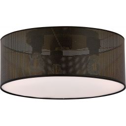 Emibig Aston plafon 3x15 W czarny 1148/3