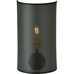 Emibig Aston kinkiet 1x10 W czarny-złoty 1148/K1