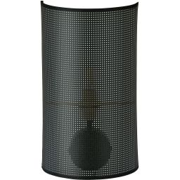 Emibig Aston kinkiet 1x10 W czarny-złoty 1148/K1
