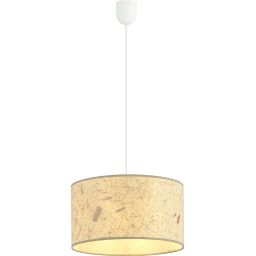 Emibig Aston lampa wisząca 1x15 W biała-beżowa 1150/1