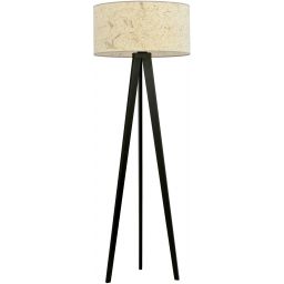 Emibig Aston lampa stojąca 1x15 W biała-czarna-beżowa 1150/LP3