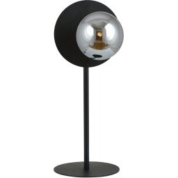 Emibig Oslo lampa stołowa 1x10 W czarna-grafitowa 1186/LN