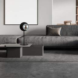 Emibig Oslo lampa stołowa 1x10 W czarna-grafitowa 1186/LN