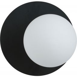 Emibig Oslo K1 kinkiet 1x10 W biały-czarny 1187/K1