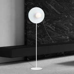 Emibig Oslo lampa stojąca 1x10 W biała 1189/LP