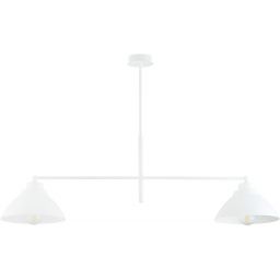 Emibig Maverick lampa podsufitowa 2x15 W biała 1212/2