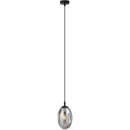 Emibig Astral lampa wisząca 1x10 W czarny/szkło grafitowe 1266/1