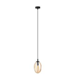 Emibig Astral lampa wisząca 1x10 W czarna 1267/1