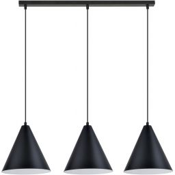 Emibig Rebel lampa wisząca 3x15 W biała-czarna 1270/3