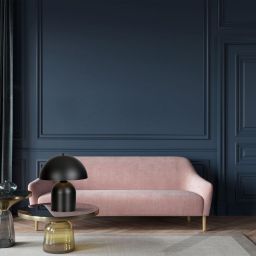 Emibig Kava lampka stołowa 1x15 W czarny 1307/LN1