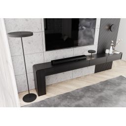 Emibig Nemo lampa stojąca 3x8 W czarna 1454/LP3