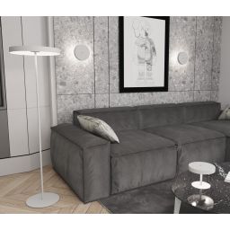 Emibig Nemo lampa stołowa 2x8 W biała 1456/LN2